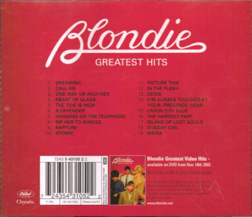 Blondie – Greatest Hits_1 Blondie – Greatest Hits