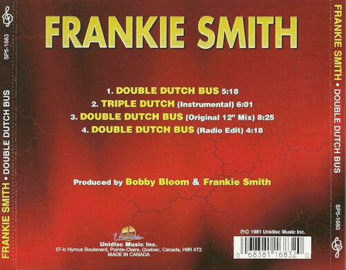 Frankie Smith – Double Dutch Bus - Triple Dutch_1 Frankie Smith – Double Dutch Bus / Triple Dutch