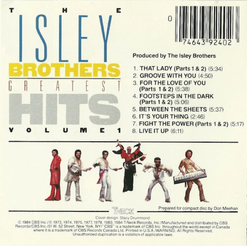 The Isley Brothers – Isley's Greatest Hits, Volume 1_1 The Isley Brothers – Isley's Greatest Hits, Volume 1