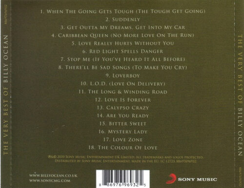 Billy Ocean – The Very Best Of Billy Ocean_1 Billy Ocean – The Very Best Of Billy Ocean