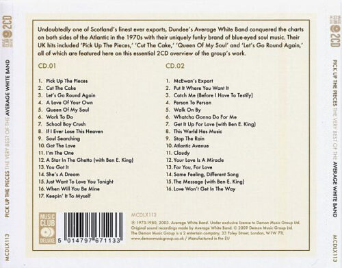 R-3770876-1361193696-4738 Average White Band – Pick Up The Pieces (The Very Best Of The Average White Band)