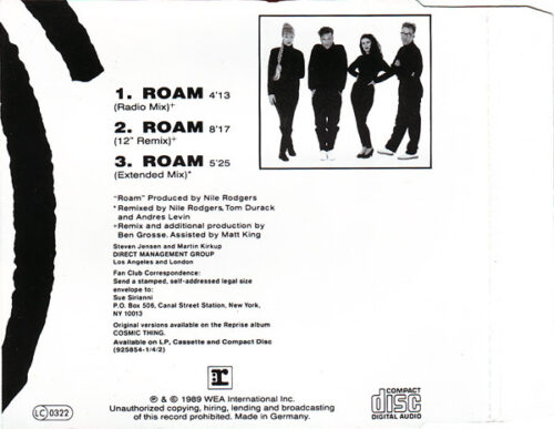 The B-52's – Roam