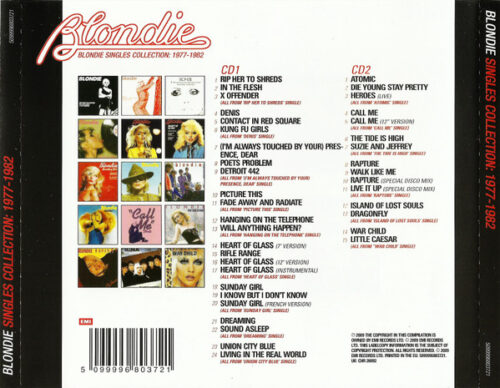Blondie – Blondie Singles Collection_1 Blondie – Blondie Singles Collection: 1977-1982