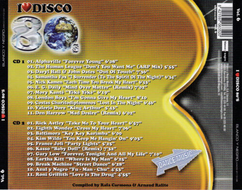 I Love Disco 80's Vol. 6_1 I Love Disco 80's Vol. 06