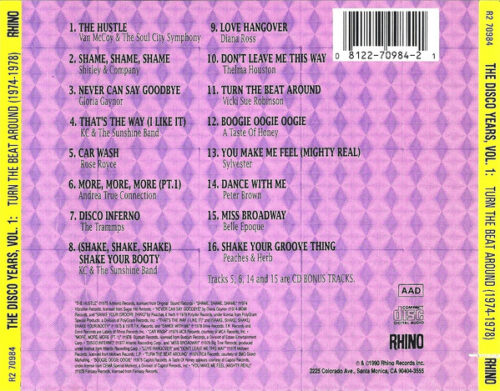 R-10575603-1572022906-6673 The Disco Years (Turn The Beat Around) (1974-1978) Volume One