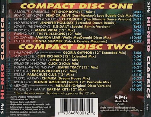 Hi-NRG Classics (12" Collection)