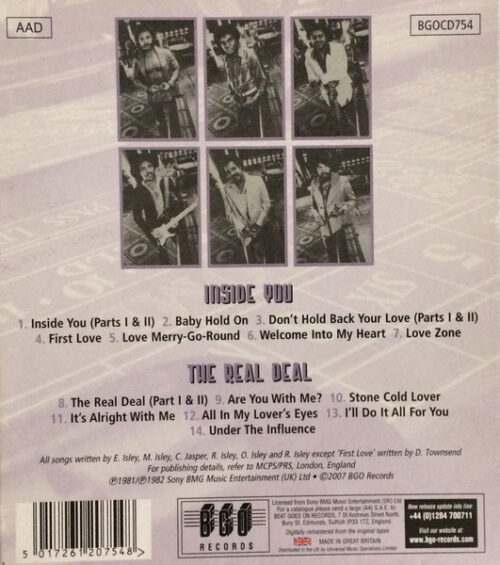 The Isley Brothers – Inside You / The Real Deal