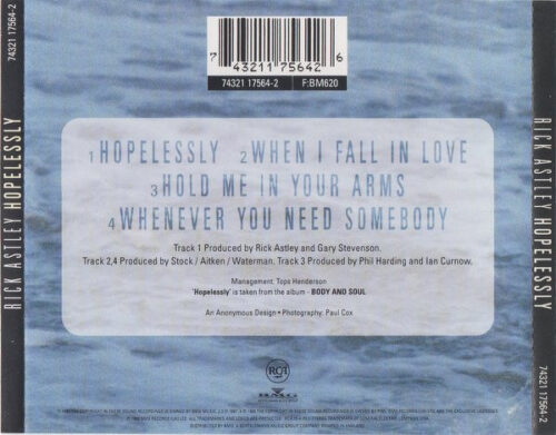 Rick Astley ‎– Hopelessly