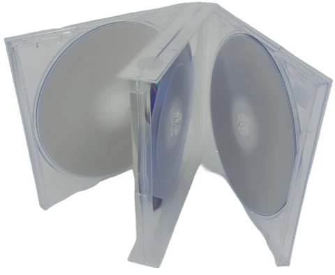 Caja Cd Gruesa Transparente