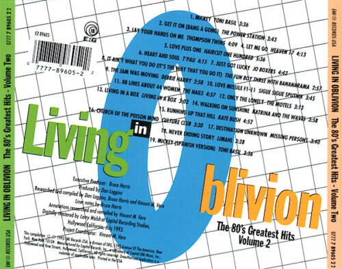 Living In Oblivion (The 80's Greatest Hits - Volume 2)