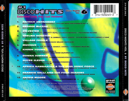R-784331-1427568490-7288 #1 Disco Hits (Disco Nights Vol. 6)