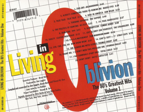 R-848566-1442139427-6444 Living In Oblivion (The 80's Greatest Hits - Volume 1)