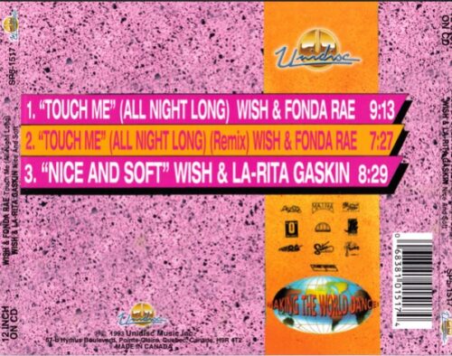 fonda Wish & Fonda Rae / Wish & La-Rita Gaskin – Touch Me (All Night Long) / Nice And Soft